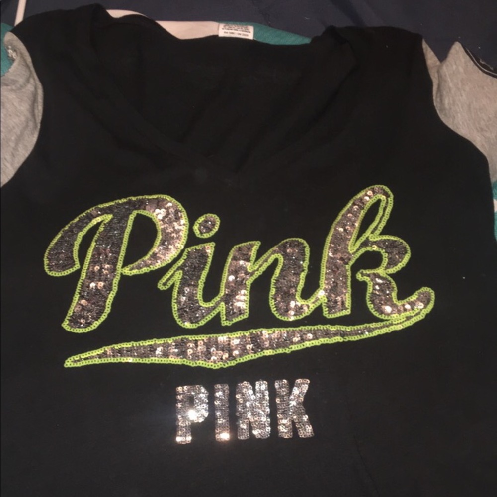 Victoria Secret PINK short sleeved shirt.